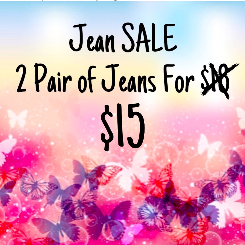 👖Jean Sale 2 For $15👖